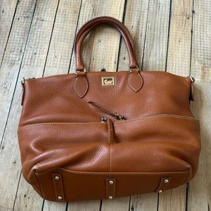 Dooney & Bourke brown leather bag